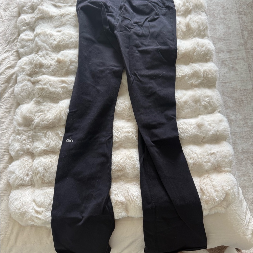 ALO Yoga Black Boot Cut Pants